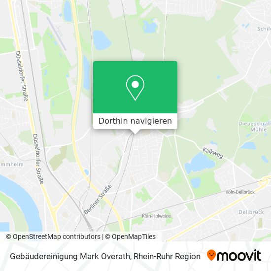 Gebäudereinigung Mark Overath Karte