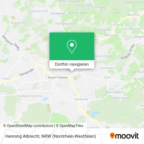 Henning Albrecht Karte