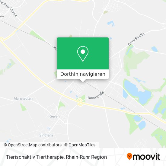 Tierischaktiv Tiertherapie Karte