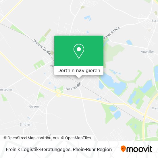 Freinik Logistik-Beratungsges Karte