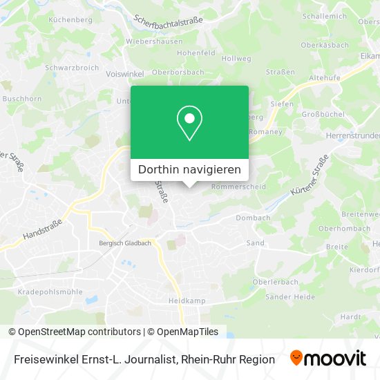 Freisewinkel Ernst-L. Journalist Karte