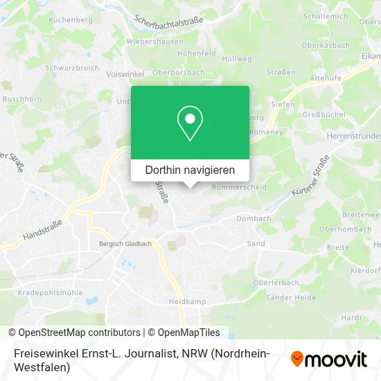 Freisewinkel Ernst-L. Journalist Karte