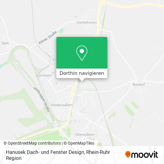 Hanusek Dach- und Fenster Design Karte