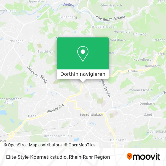 Elite-Style-Kosmetikstudio Karte