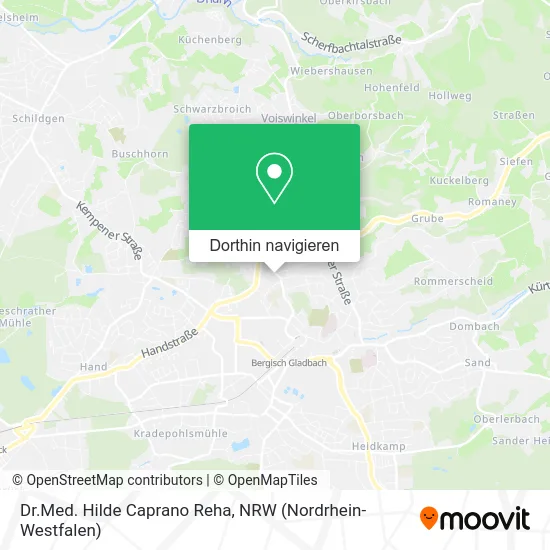 Dr.Med. Hilde Caprano Reha Karte