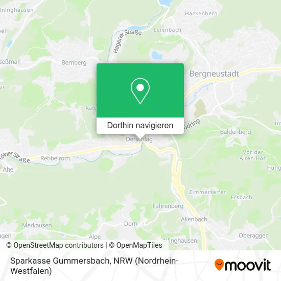 Sparkasse Gummersbach Karte