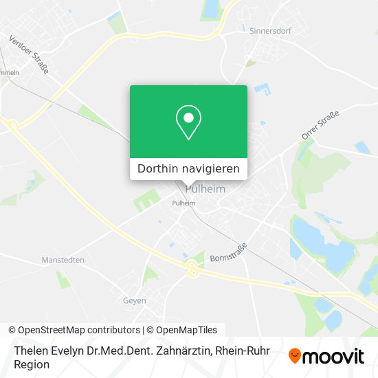 Thelen Evelyn Dr.Med.Dent. Zahnärztin Karte