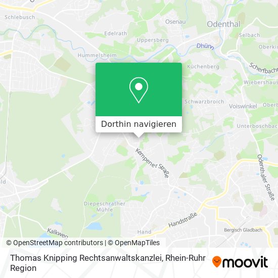 Thomas Knipping Rechtsanwaltskanzlei Karte