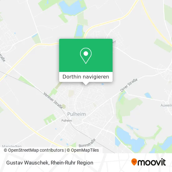 Gustav Wauschek Karte