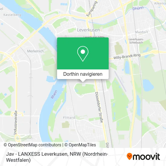 Jav - LANXESS Leverkusen Karte