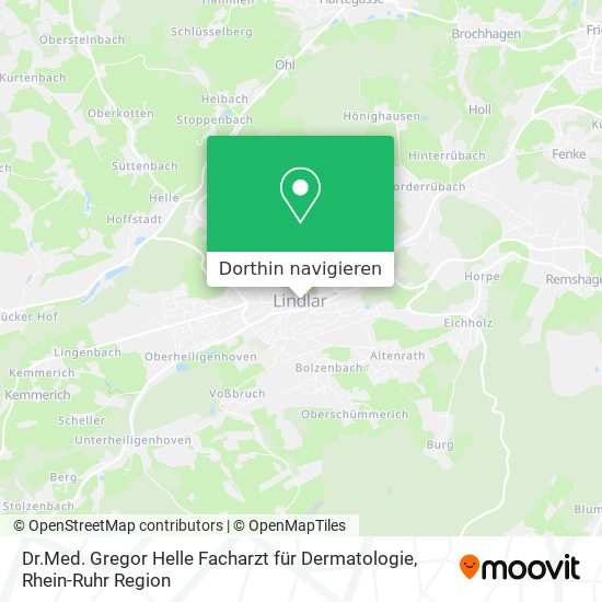 Dr.Med. Gregor Helle Facharzt für Dermatologie Karte