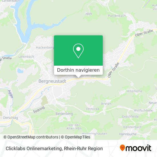 Clicklabs Onlinemarketing Karte