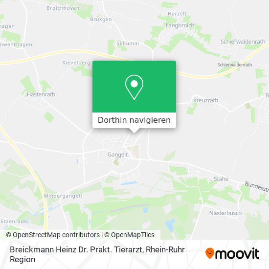 Breickmann Heinz Dr. Prakt. Tierarzt Karte