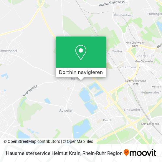 Hausmeisterservice Helmut Krain Karte