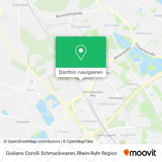 Giuliano Corolli Schmuckwaren Karte