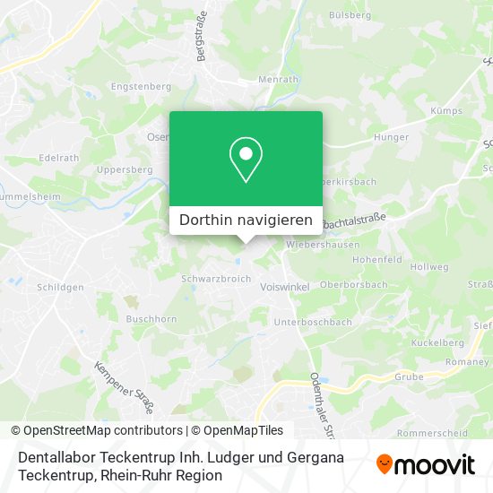 Dentallabor Teckentrup Inh. Ludger und Gergana Teckentrup Karte