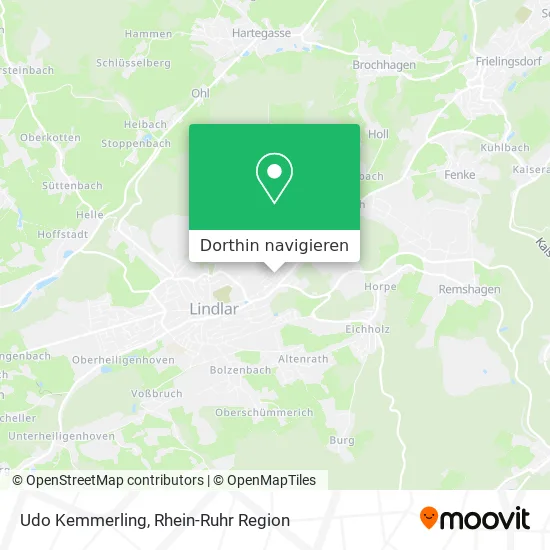 Udo Kemmerling Karte