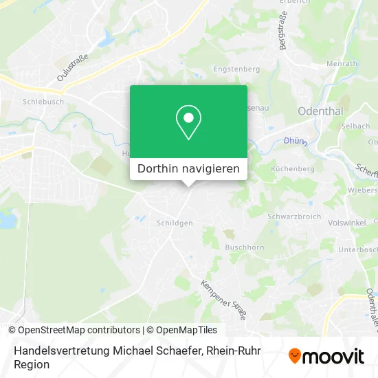 Handelsvertretung Michael Schaefer Karte