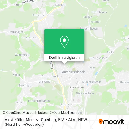 Alevi Kültür Merkezi-Oberberg E.V. / Akm Karte