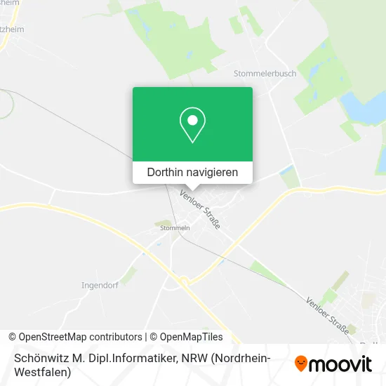 Schönwitz M. Dipl.Informatiker Karte