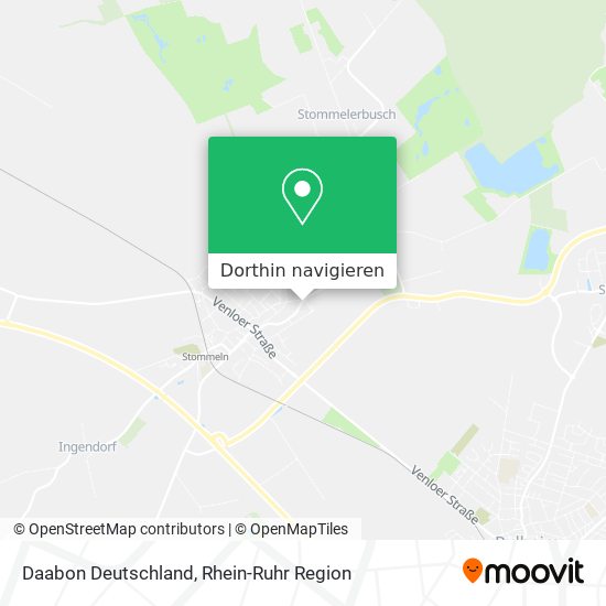 Daabon Deutschland Karte