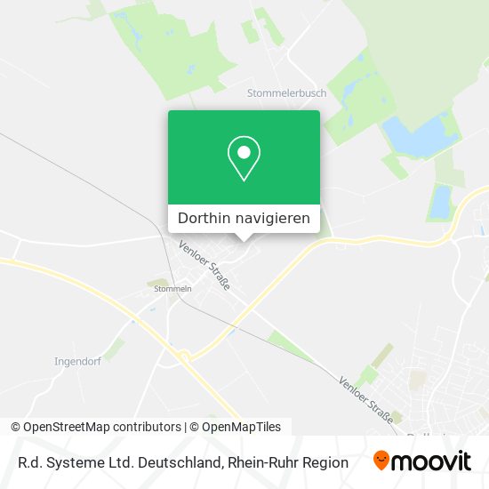 R.d. Systeme Ltd. Deutschland Karte