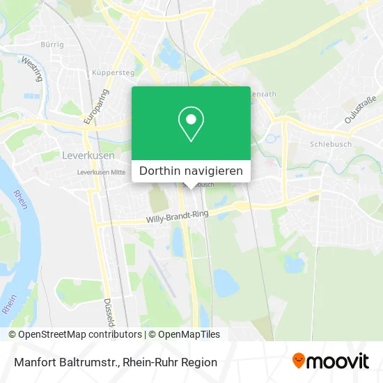 Manfort Baltrumstr. Karte