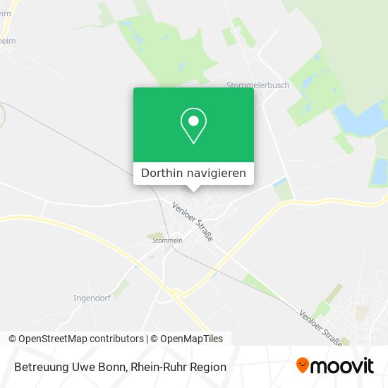 Betreuung Uwe Bonn Karte