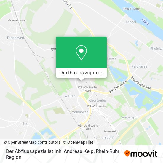 Der Abflussspezialist Inh. Andreas Keip Karte
