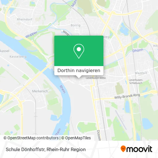Schule Dönhoffstr Karte