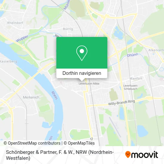 Schönberger & Partner, F. & W. Karte