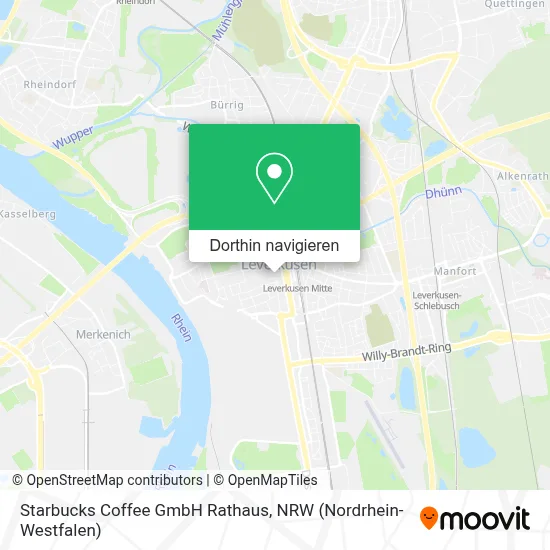 Starbucks Coffee GmbH Rathaus Karte