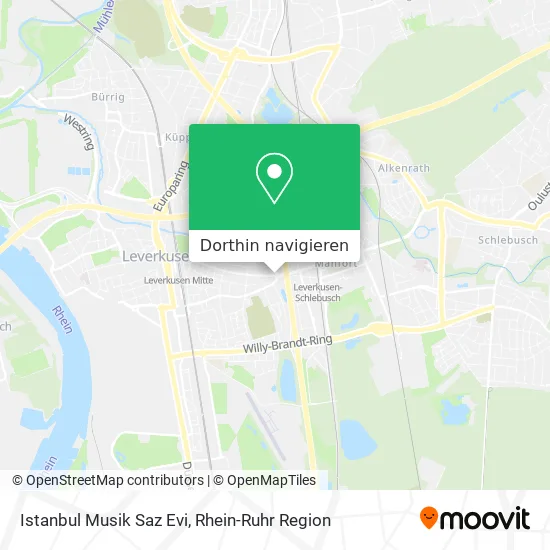 Istanbul Musik Saz Evi Karte