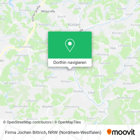 Firma Jochen Bittrich Karte