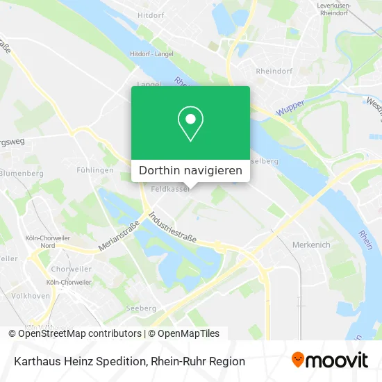 Karthaus Heinz Spedition Karte