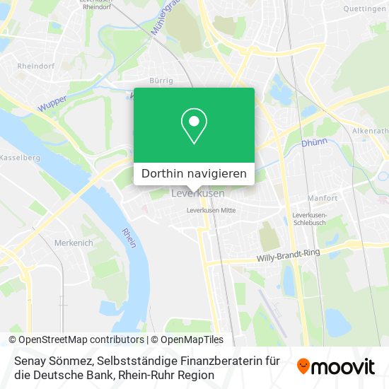 Senay Sönmez, Selbstständige Finanzberaterin für die Deutsche Bank Karte