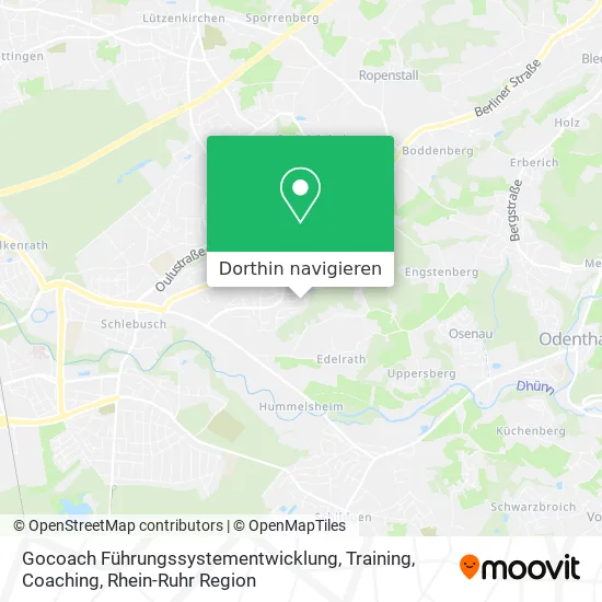 Gocoach Führungssystementwicklung, Training, Coaching Karte