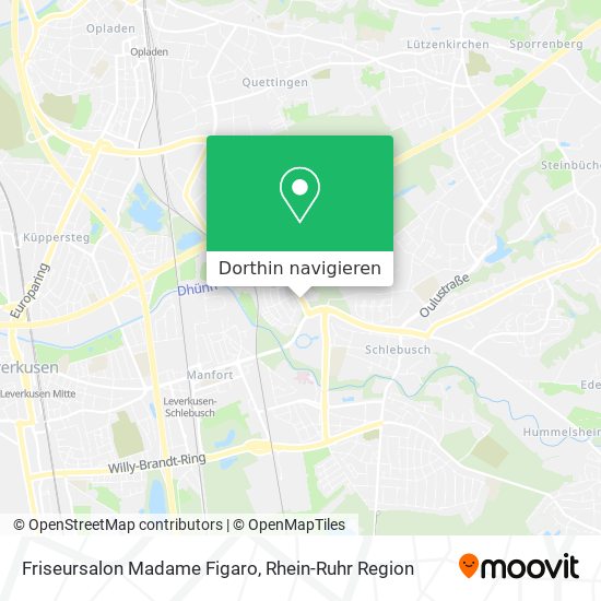Friseursalon Madame Figaro Karte