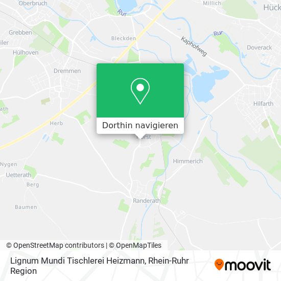 Lignum Mundi Tischlerei Heizmann Karte