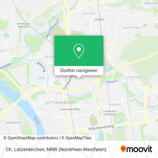 Ch. Lützenkirchen Karte