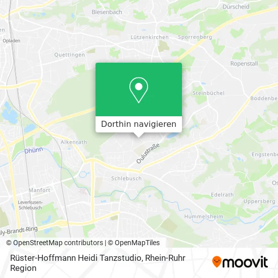 Rüster-Hoffmann Heidi Tanzstudio Karte