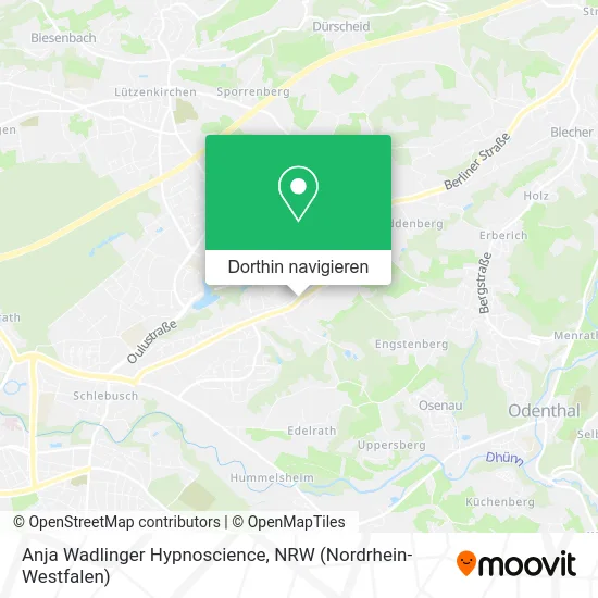 Anja Wadlinger Hypnoscience Karte