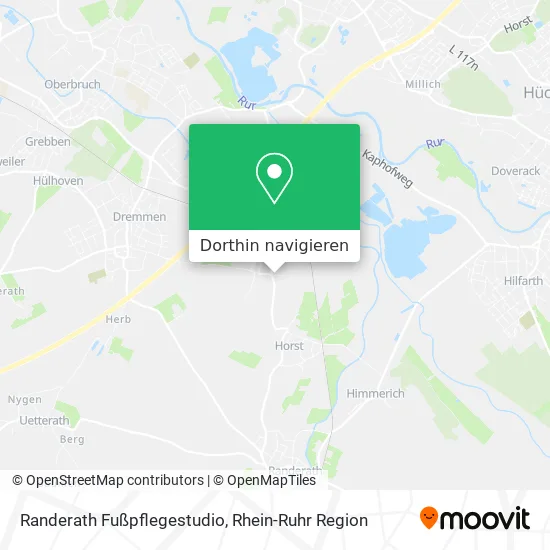 Randerath Fußpflegestudio Karte