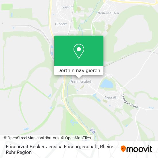 Friseurzeit Becker Jessica Friseurgeschäft Karte