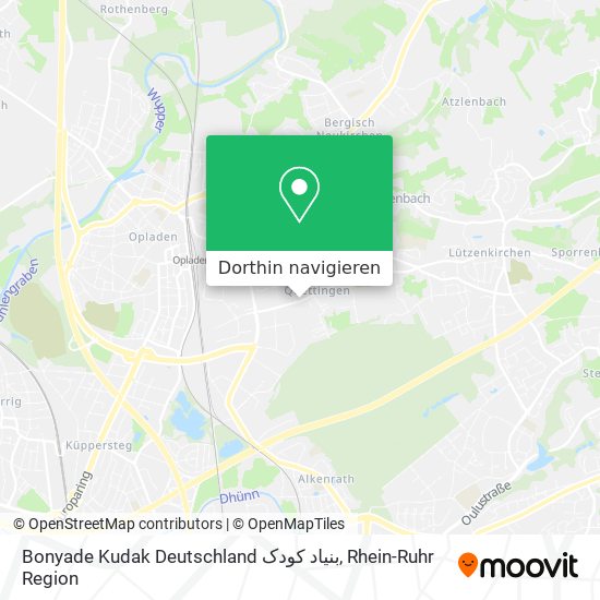 Bonyade Kudak Deutschland بنیاد کودک Karte