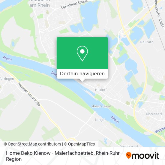 Home Deko Kienow - Malerfachbetrieb Karte