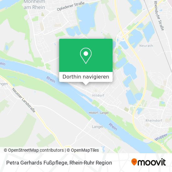 Petra Gerhards Fußpflege Karte