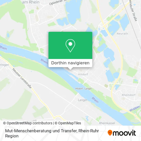 Mut-Menschenberatung und Transfer Karte