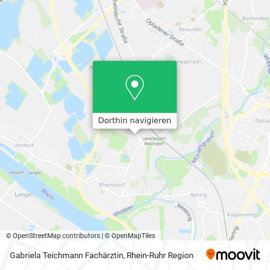 Gabriela Teichmann Fachärztin Karte