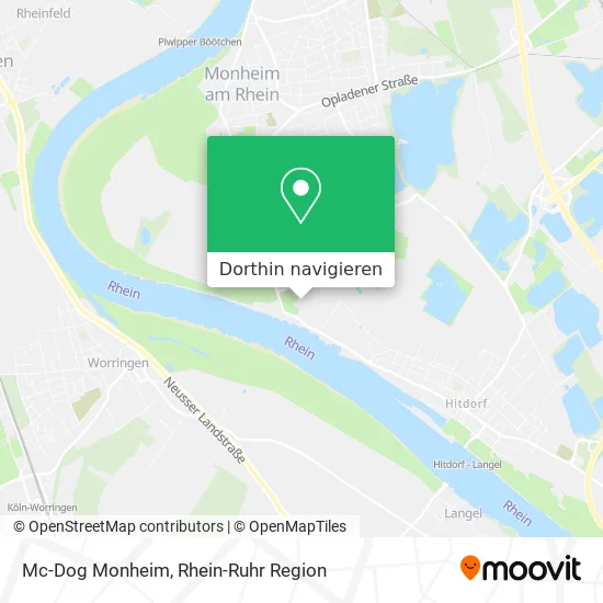Mc-Dog Monheim Karte